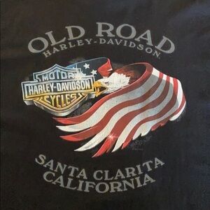 Vintage Harley Davidson Shirt Old Road Harley.​​​​​​​​​​